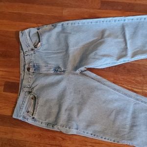 Men's light wash jeans 38x32